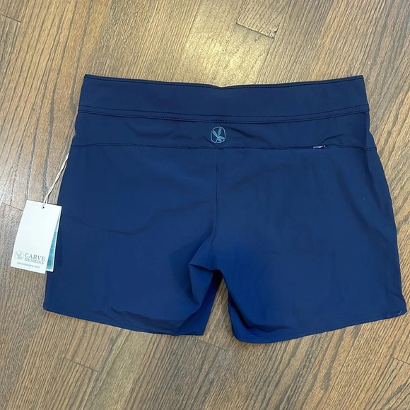 NWT Carve Designs NOOSA SHORT in NAVY size 12 UPF50+ Quick Dry 4 Way Stretch - Picture 9 of 9